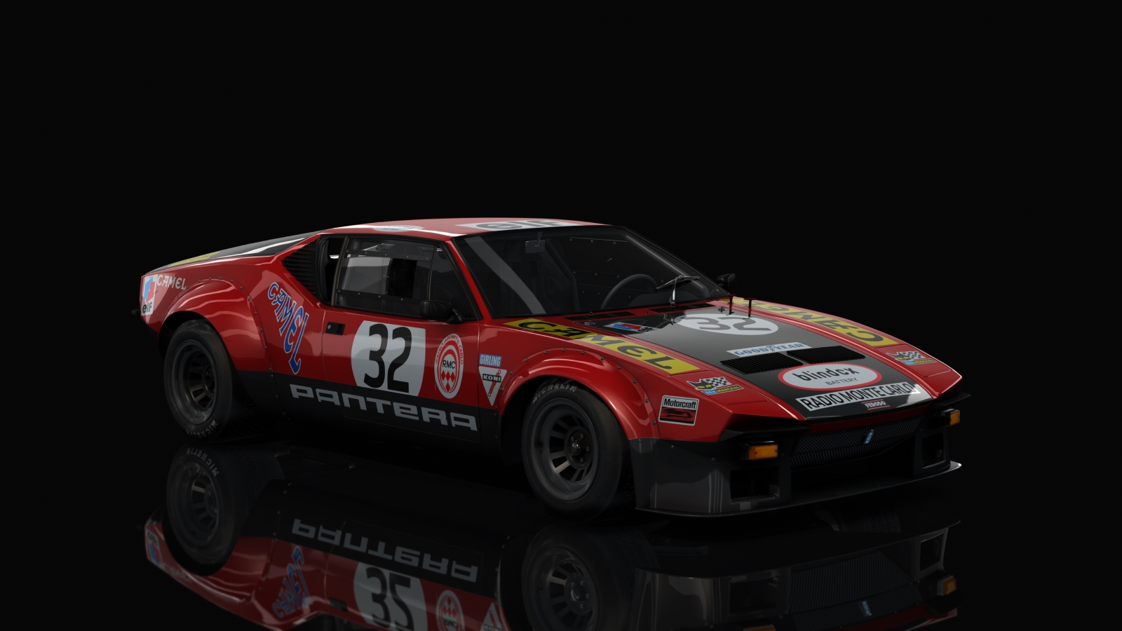 ACL GTR Detomaso Pantera Gr4, skin 32_red