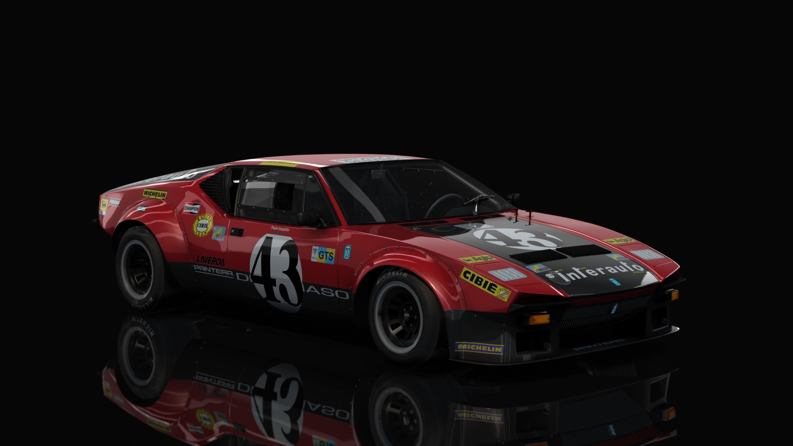 ACL GTR Detomaso Pantera Gr4, skin 43_red