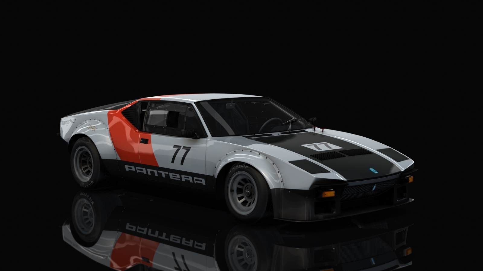 ACL GTR Detomaso Pantera Gr4, skin 77_white