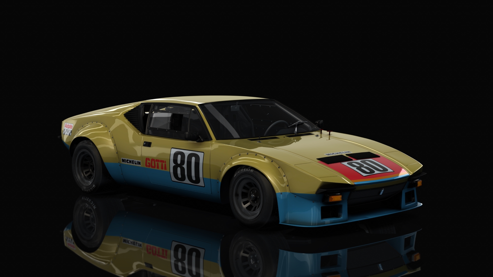 ACL GTR Detomaso Pantera Gr4, skin 80_yellow