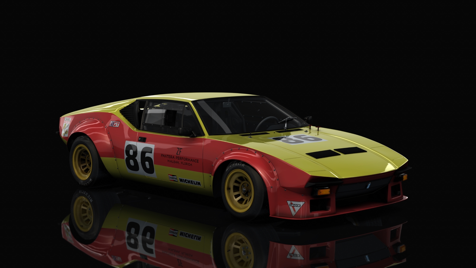 ACL GTR Detomaso Pantera Gr4, skin 86_yellow