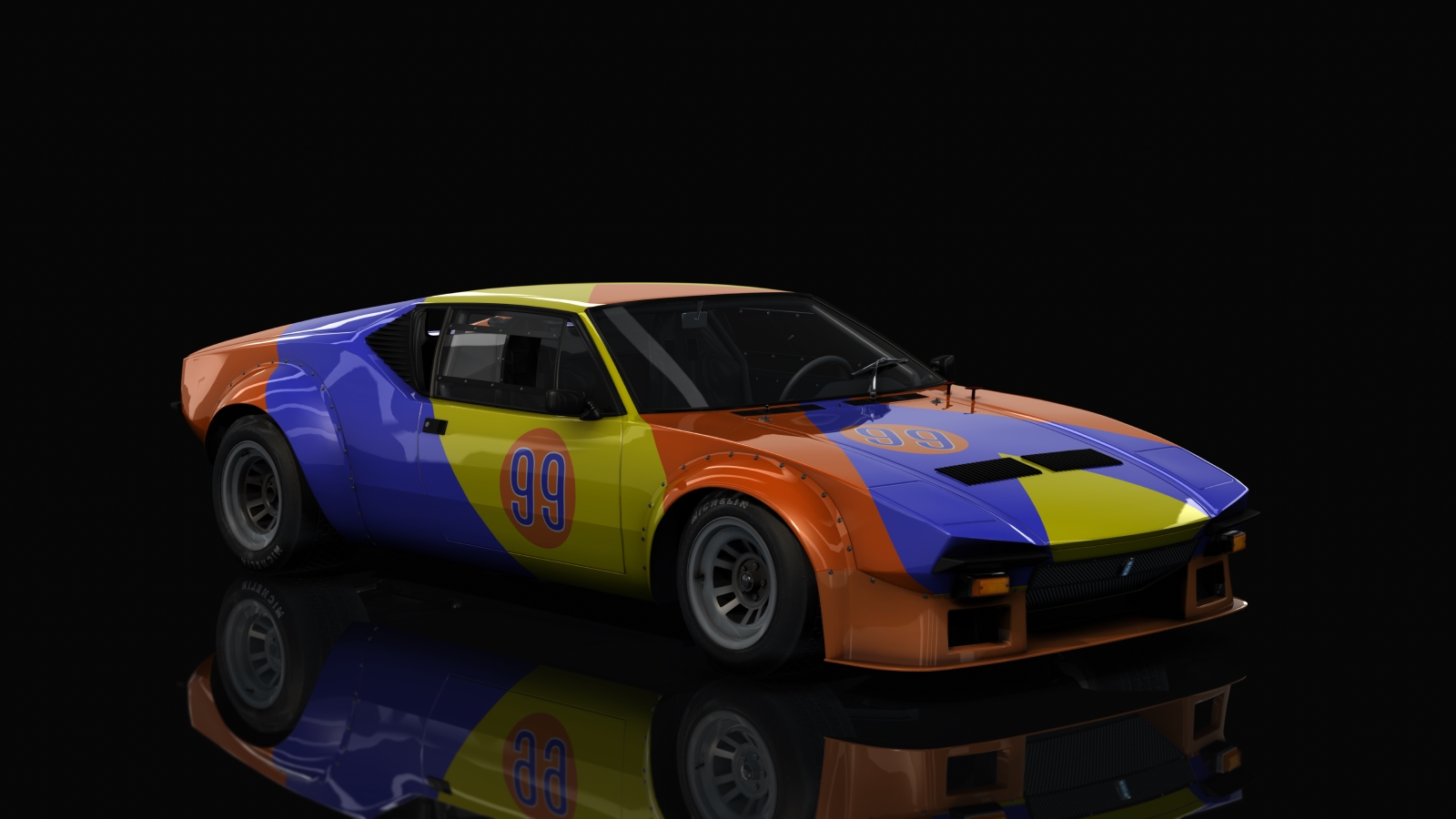 ACL GTR Detomaso Pantera Gr4, skin 99_orange