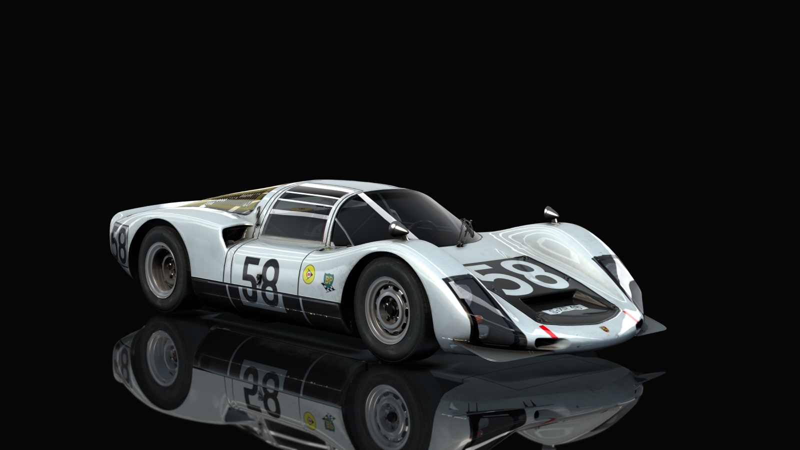 ACL GTR Porsche 906, skin 1966_LeMans_58