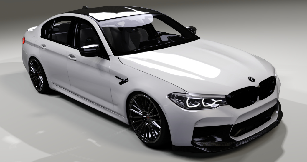 BMW F90 M5 | ZED Edition, skin alpine white