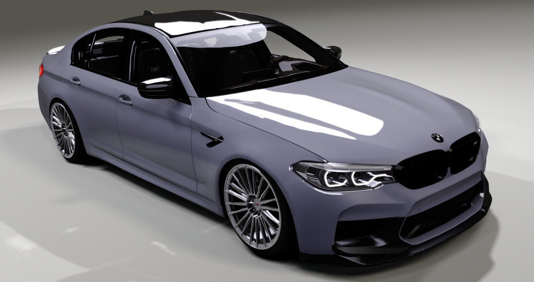 BMW F90 M5 | ZED Edition, skin blue_brilliant