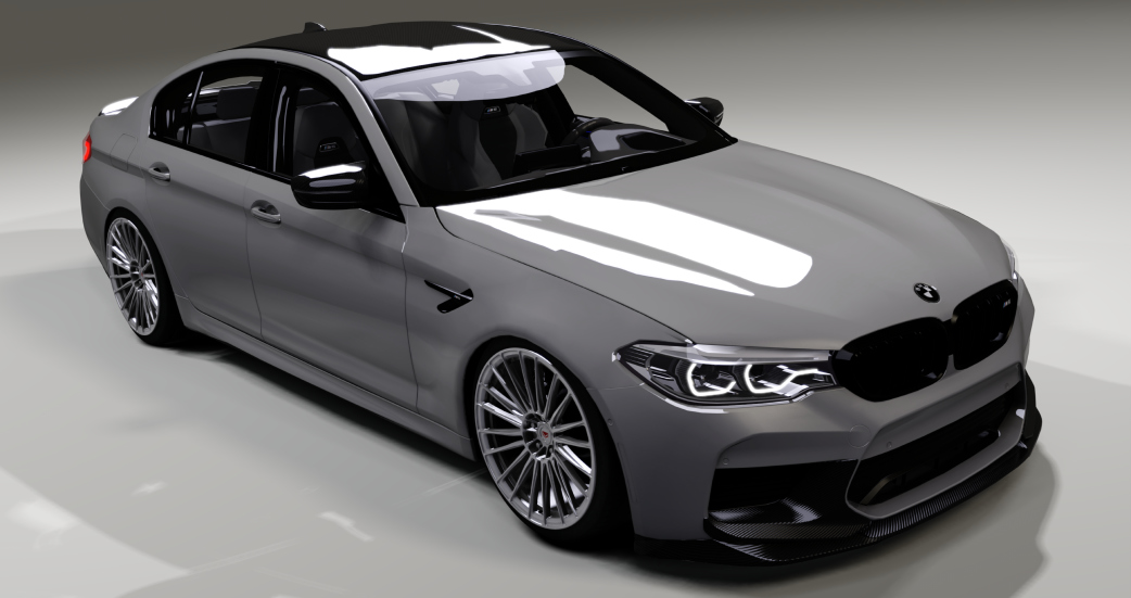 BMW F90 M5 | ZED Edition, skin frozen grey