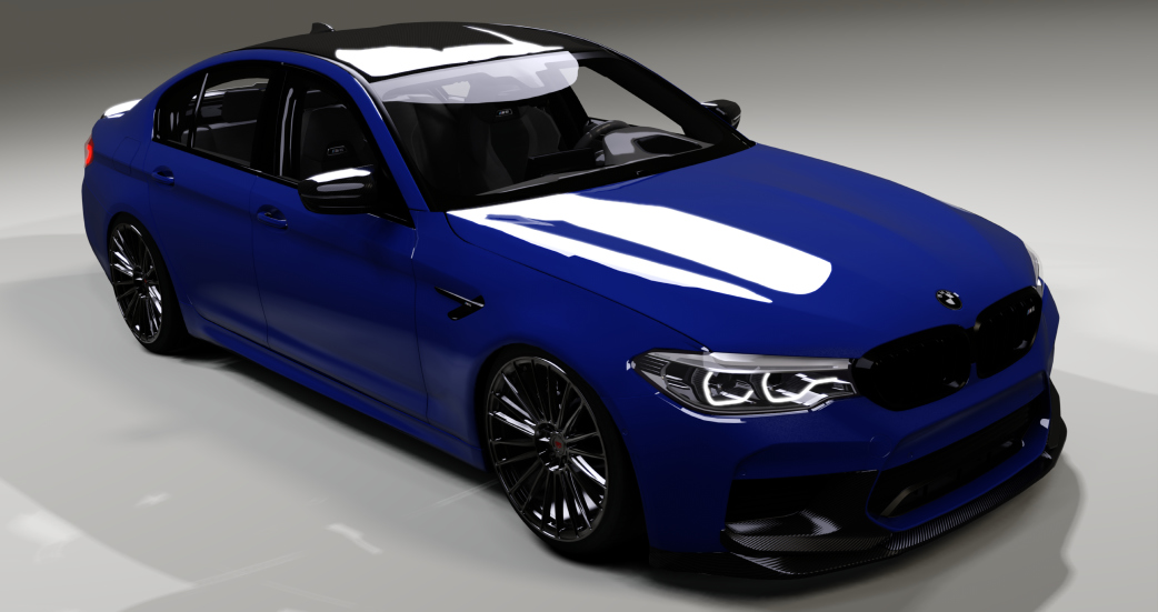 BMW F90 M5 | ZED Edition, skin marina bay blue