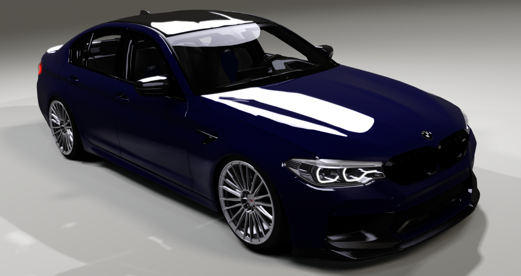 BMW F90 M5 | ZED Edition, skin new blue