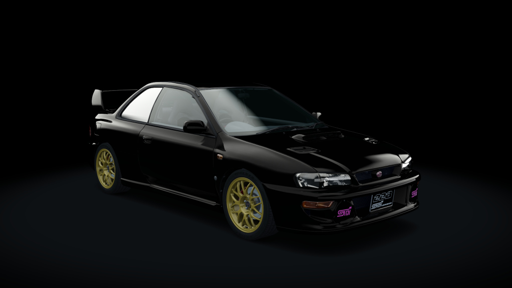 Subaru Impreza 22B STi, skin 1_sonic_black