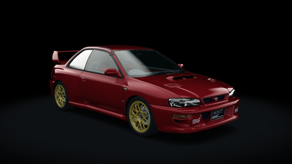 Subaru Impreza 22B STi, skin 2_sonic_red