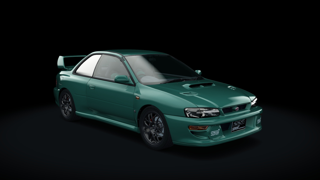 Subaru Impreza 22B STi, skin 5_sonic_green