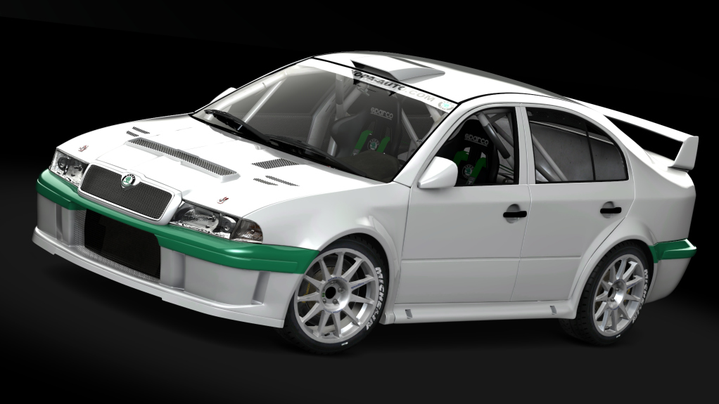 Skoda Octavia I WRC2002 (Evo 3), skin Tests Monte 2003