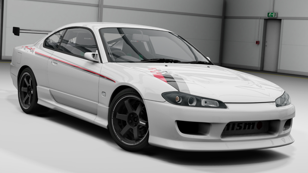 Nissan Silvia S15 [SPEED FACTORY RGO], skin Nismo_White