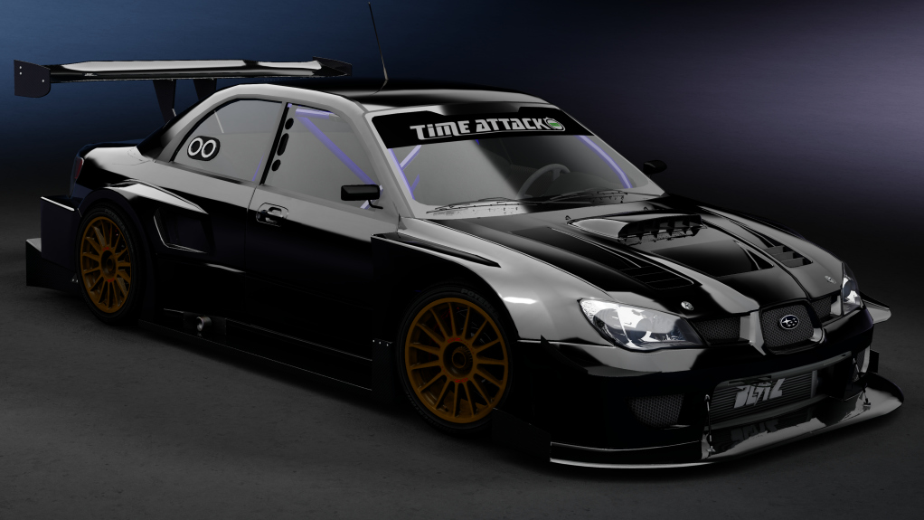 ACMC Subaru Impreza Time Attack, skin Black