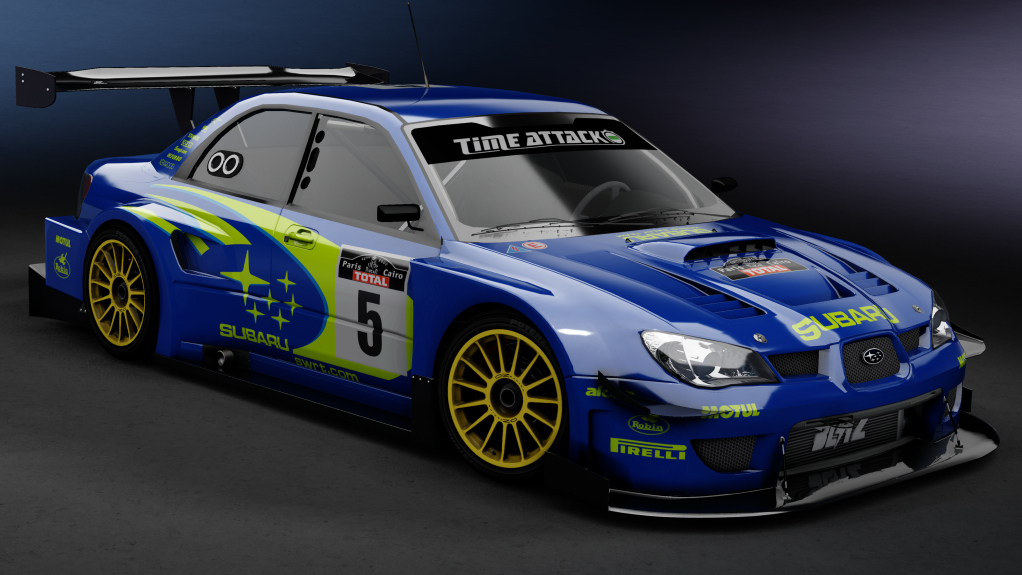 ACMC Subaru Impreza Time Attack, skin Blue