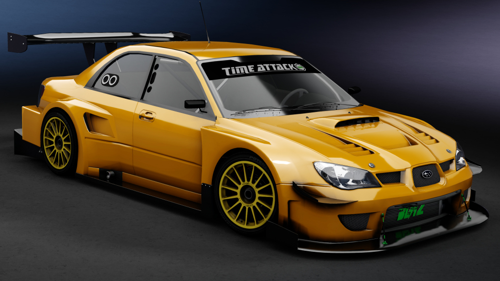 ACMC Subaru Impreza Time Attack, skin orange