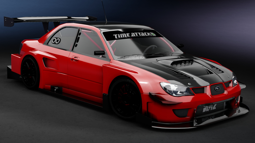 ACMC Subaru Impreza Time Attack, skin red_carbon