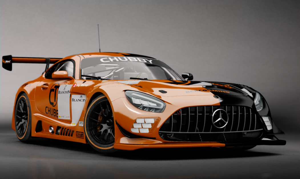 -BCRC M/E - Mercedes GT3, skin CHUBBY