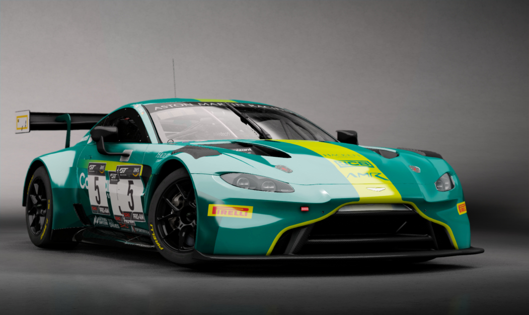 -BCRC M/E - Aston Martin GT3, skin #5 AMR cognizant