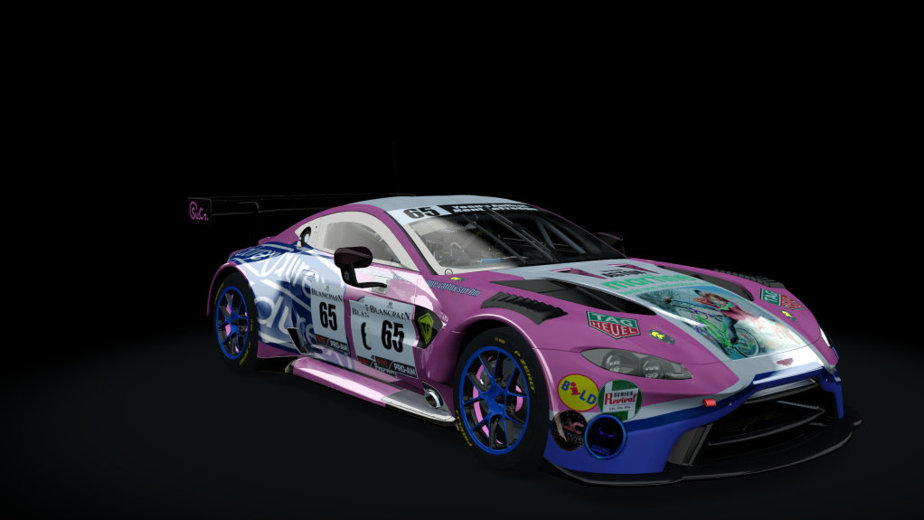 -BCRC M/E - Aston Martin GT3, skin #65teateam