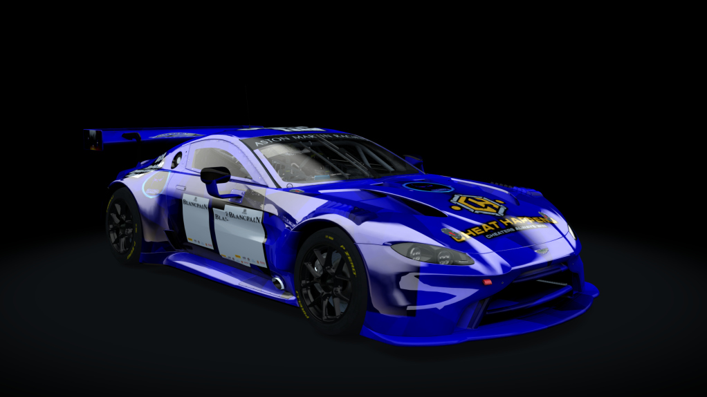 -BCRC M/E - Aston Martin GT3, skin DSR esport cheating team