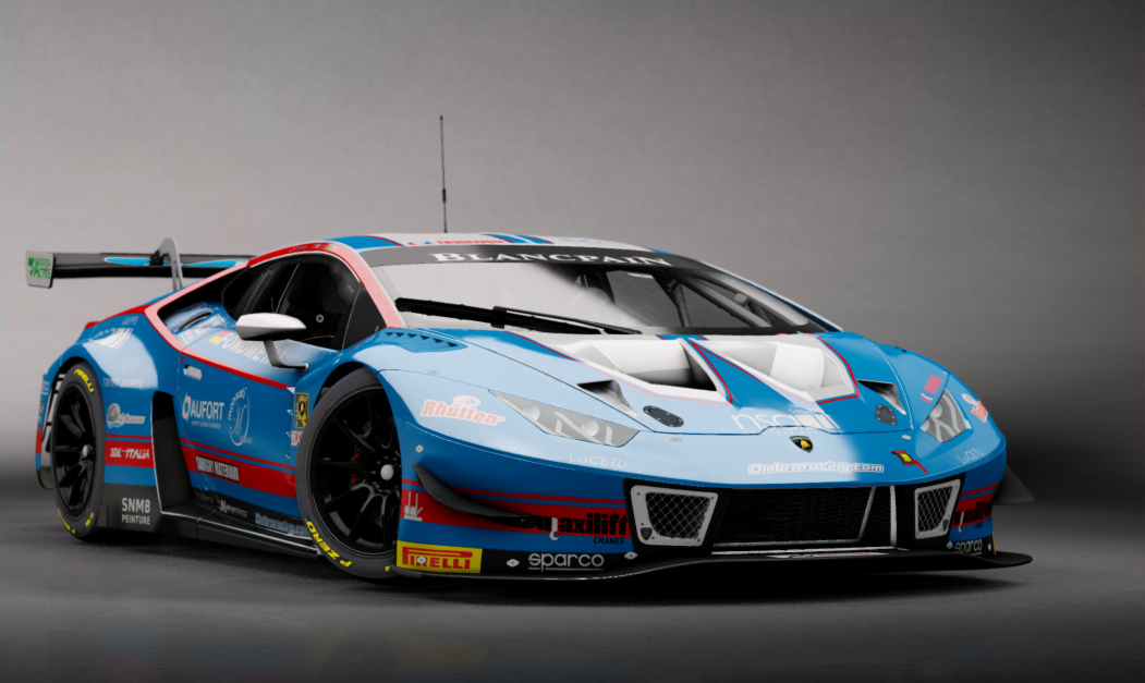 -BCRC M/E - Lamborghini GT3, skin Ombra #12 SILVER