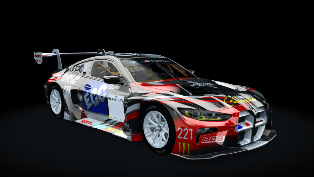 -BCRC M/E - BMW GT3, skin Bmw Laurent Raullet EGC