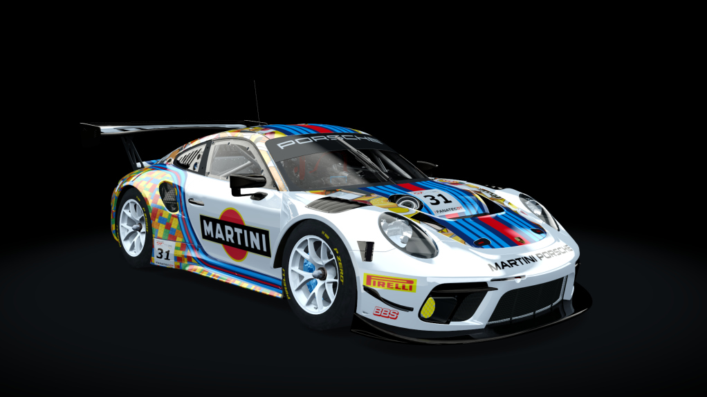 -BCRC M/E - Porsche GT3, skin V&B motorsport