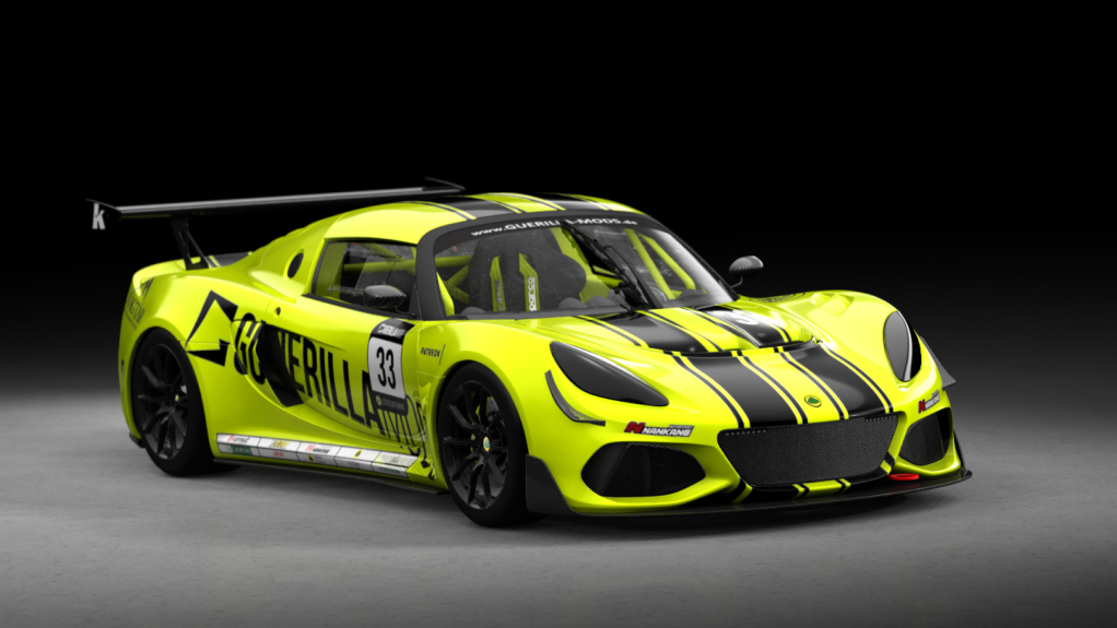 Lotus Exige V6 CUP R, skin 33_guerilla_racing