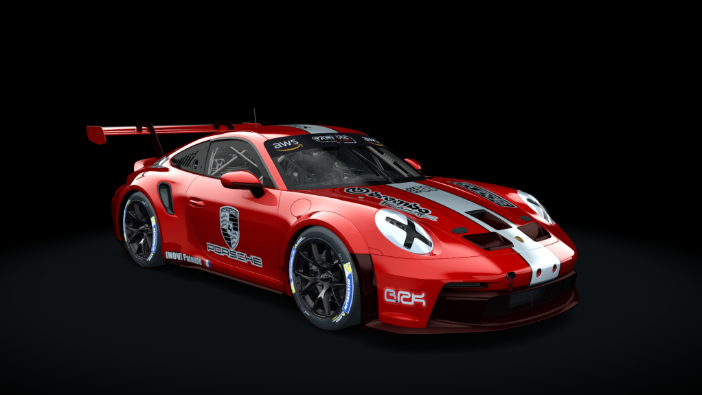 Porsche 911 GT3 Cup 992, skin [NOV] Patoune #86