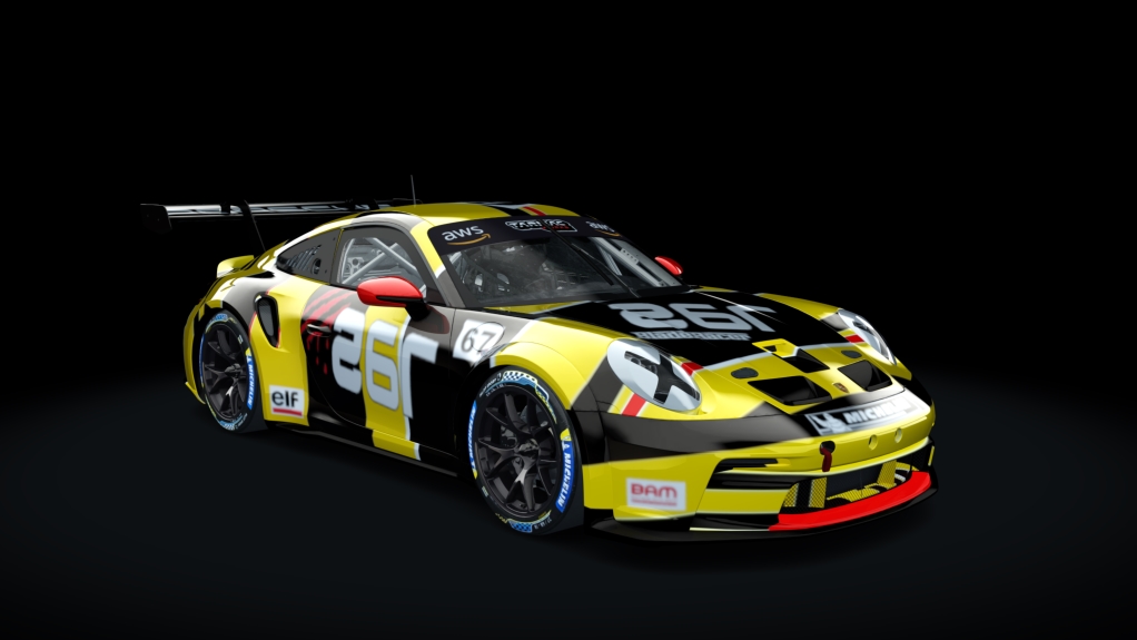 Porsche 911 GT3 Cup 992, skin S67