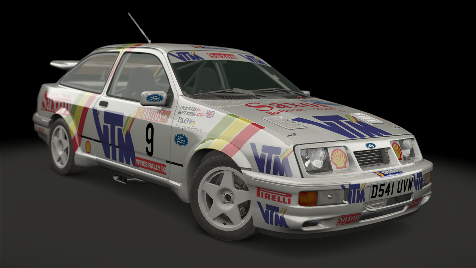 Ford Sierra Gr A, skin McRae_Ypres