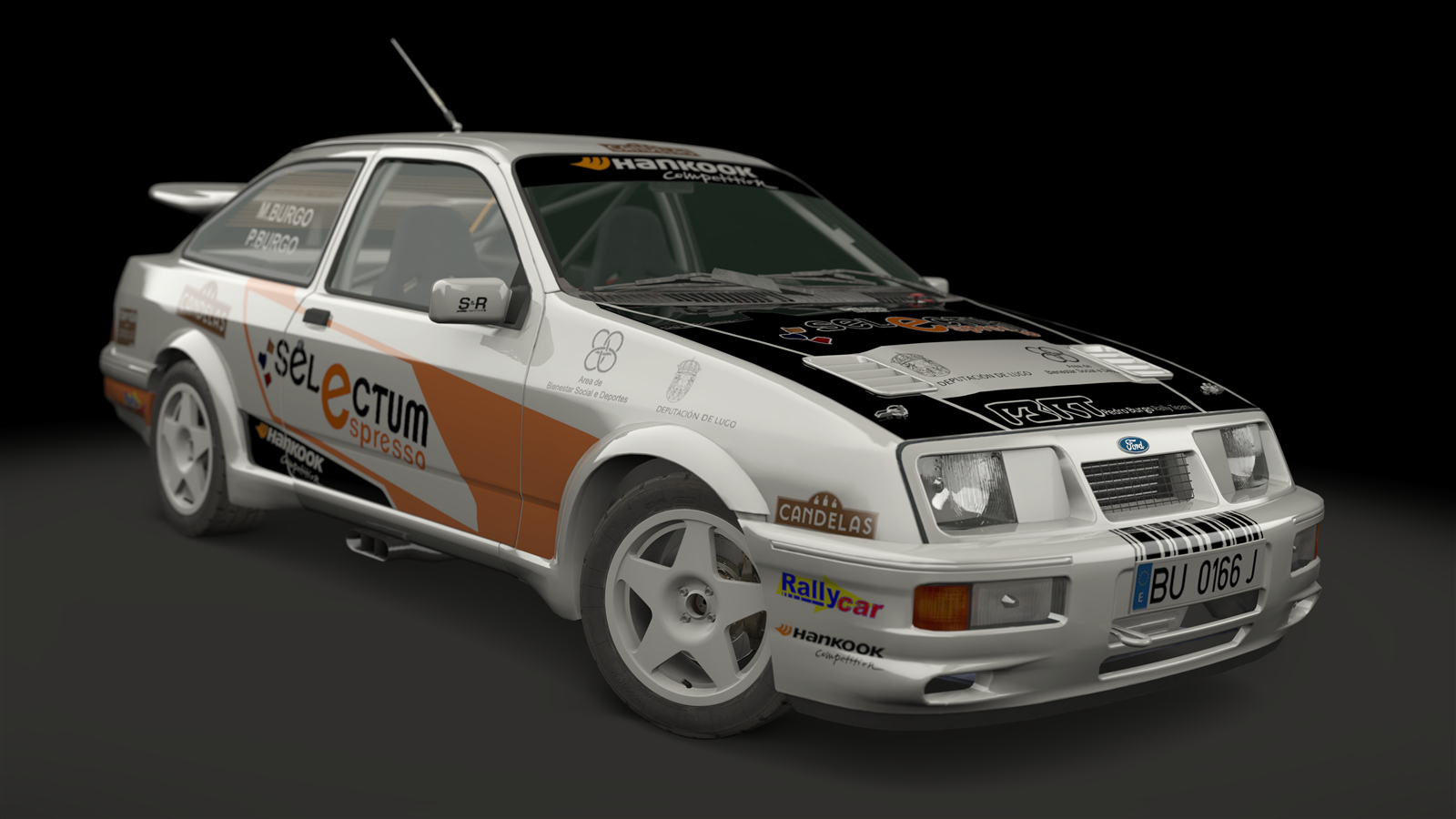 Ford Sierra Gr A, skin Pedro_Burgo_bydelirioworks