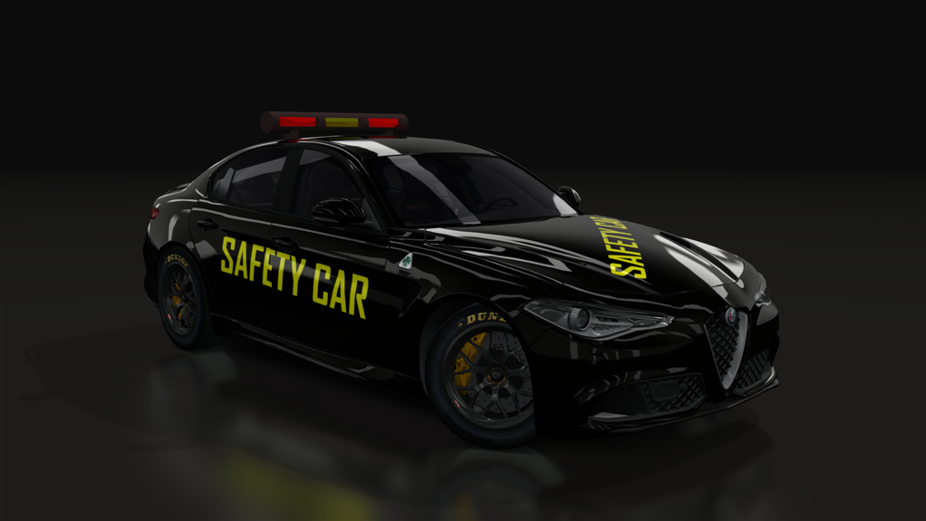 Alfa Romeo Giulia Safety-Car, skin safety_black2