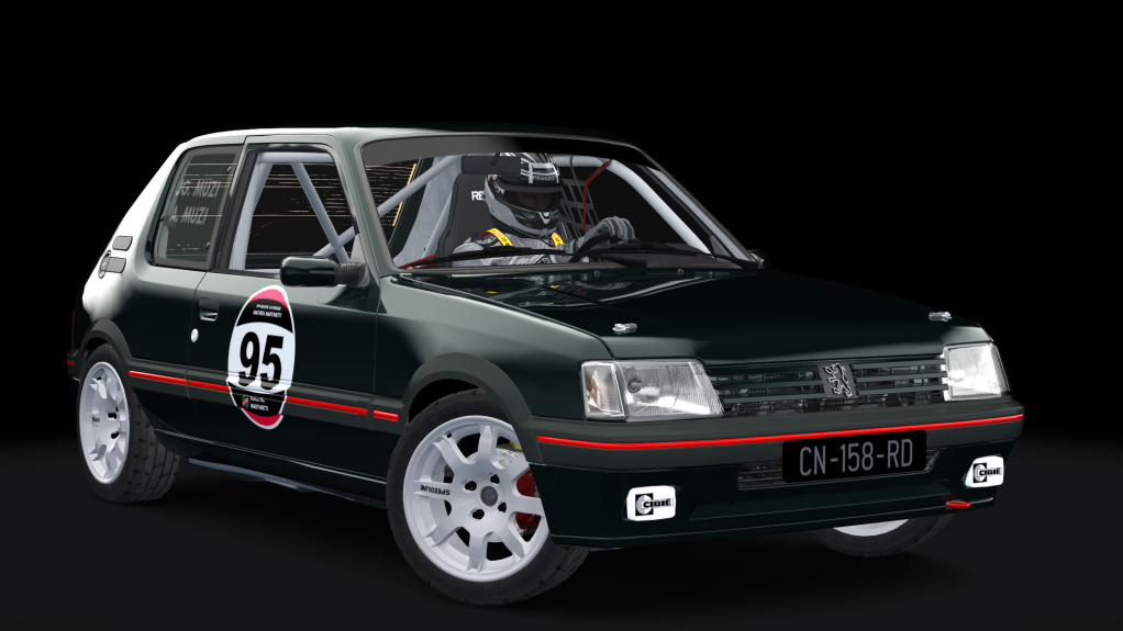 Peugeot 205 GTI Cup, skin safetycar