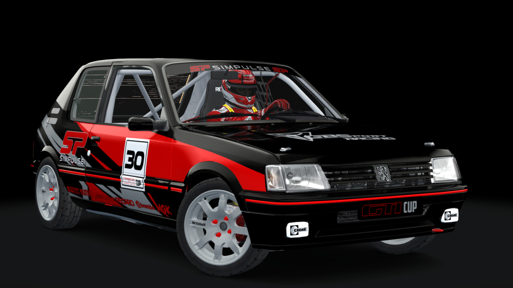 Peugeot 205 GTI Cup, skin simpulse