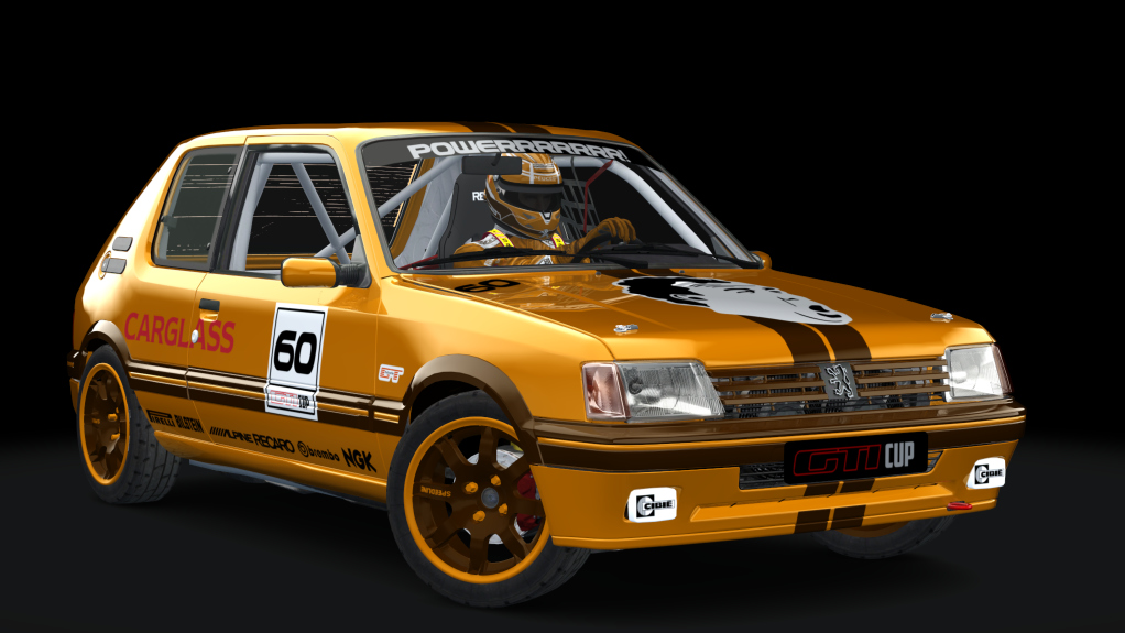 Peugeot 205 GTI Cup, skin tgt