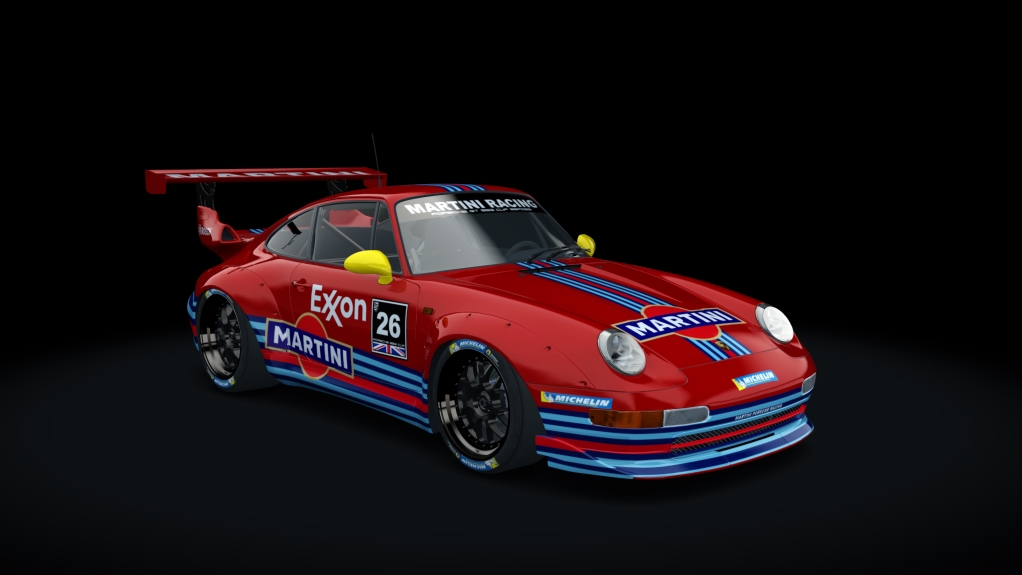 Porsche 911 (993) GT2, skin Martini_26