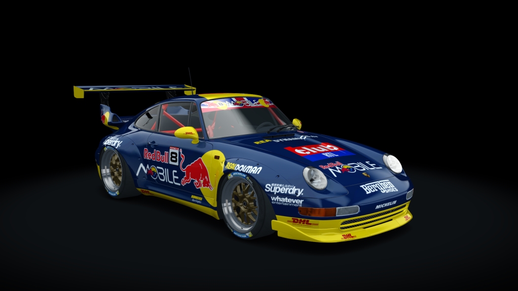 Porsche 911 (993) GT2, skin Redbull_8