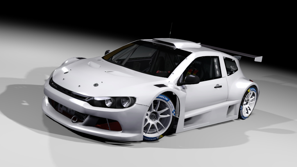 VW Scirocco GC10 V6 jlr, skin template