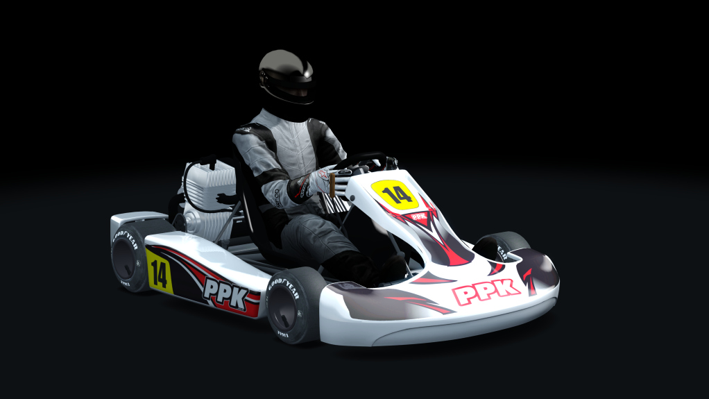 Shifter Kart 125, skin PPK