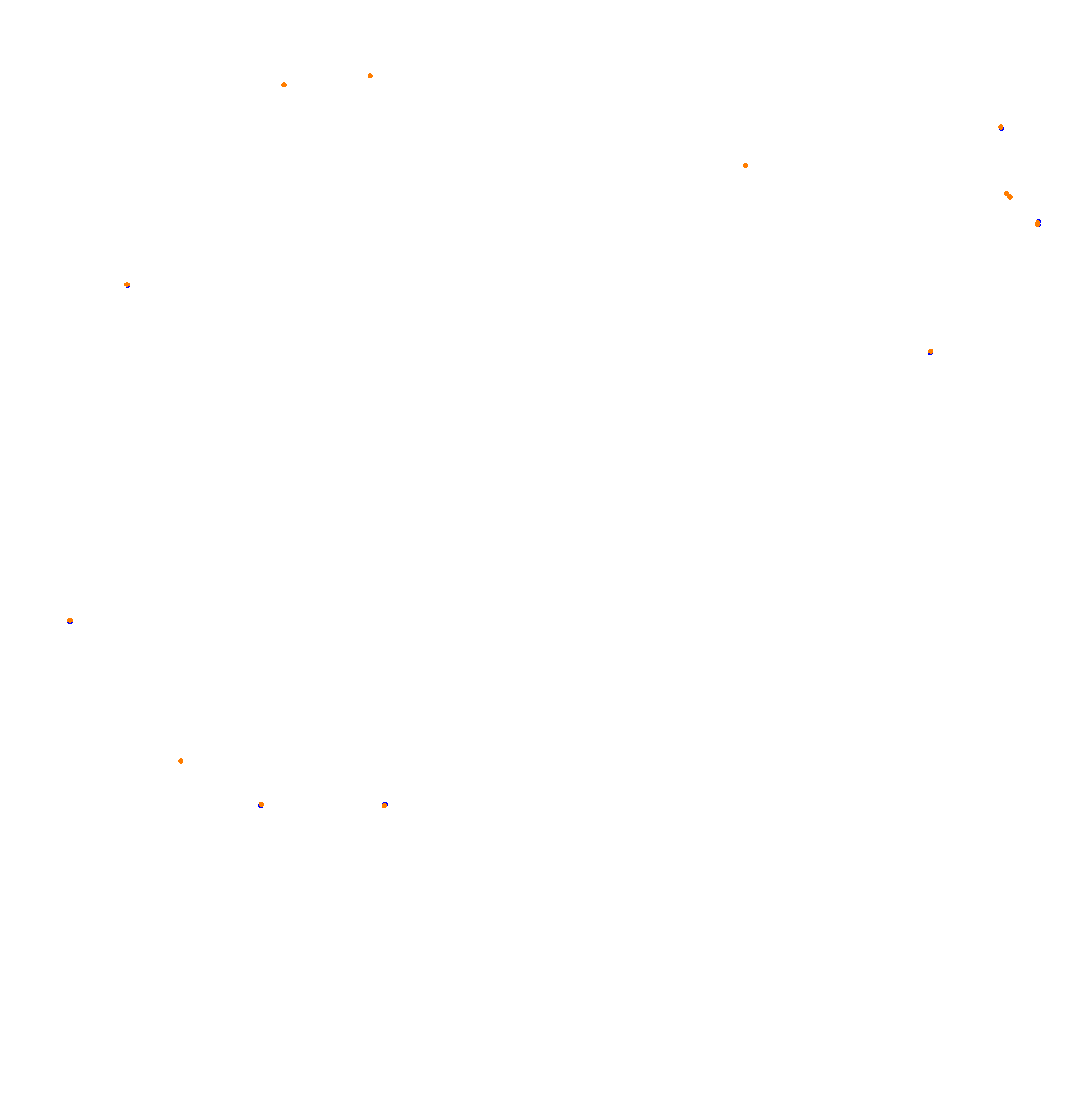 NBR24H 2024 Qualifying collisions