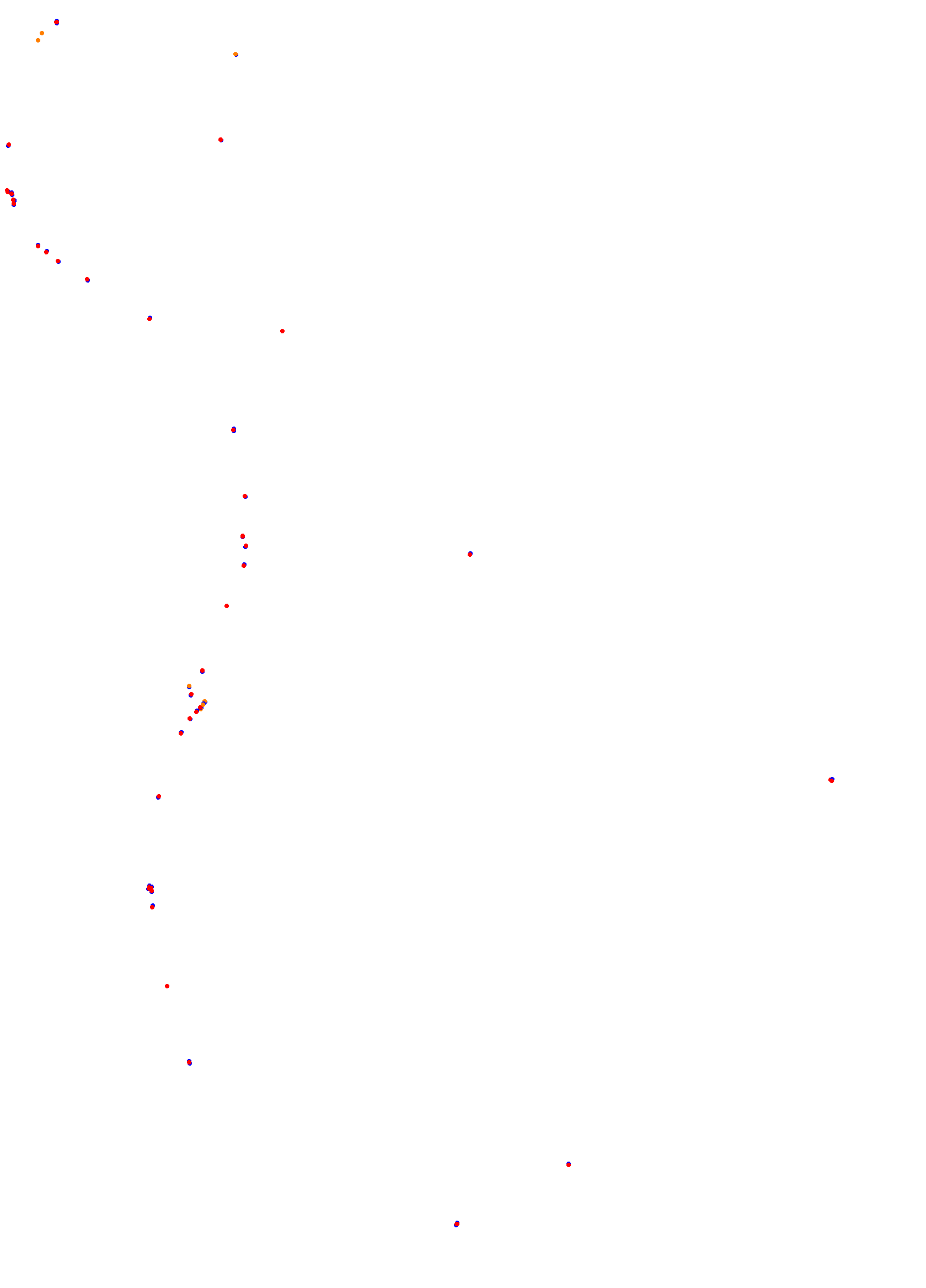 Nemuno Ziedas Fast Lap (No Chicane) collisions