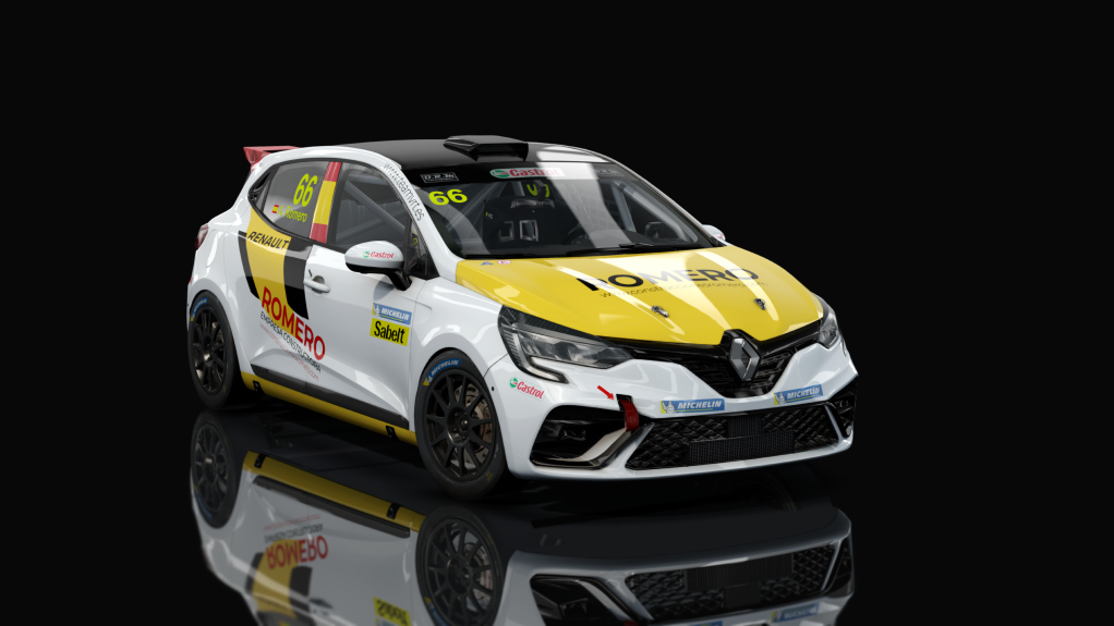 Renault Clio 5 Cup, skin teamvrt_66_romero