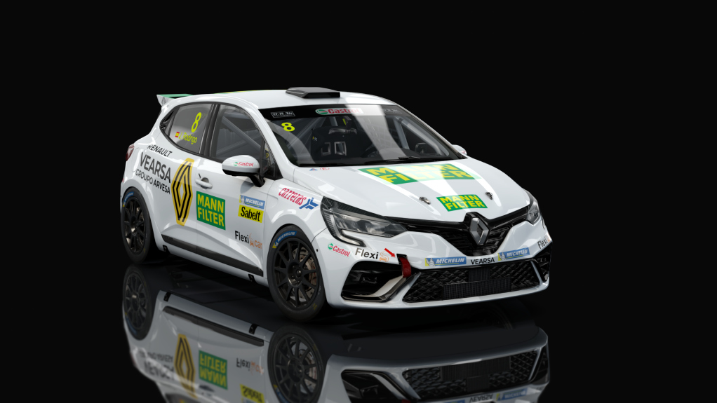 Renault Clio 5 Cup, skin teamvrt_8_rodrigo