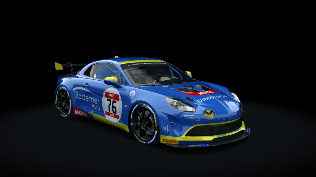 Alpine A110 GT4, skin rm_gt4_european_series_2019_redele_competition_76