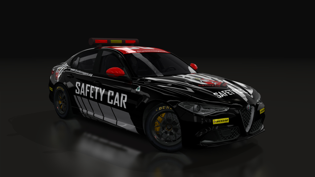 Alfa Romeo Giulia Safety-Car, skin safety_black