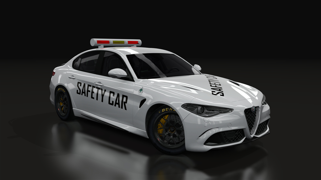 Alfa Romeo Giulia Safety-Car, skin safety_white