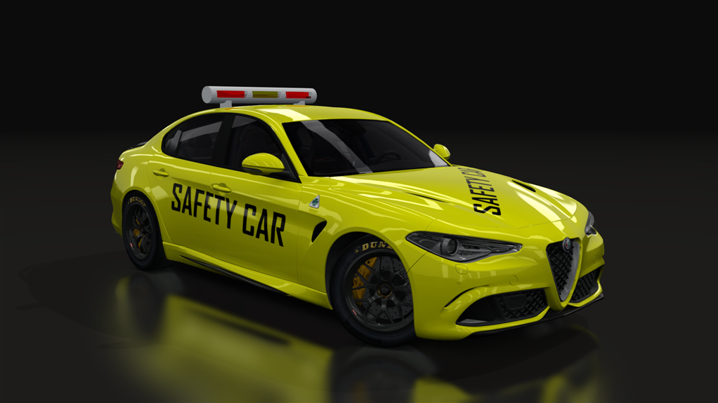 Alfa Romeo Giulia Safety-Car, skin safety_yellow